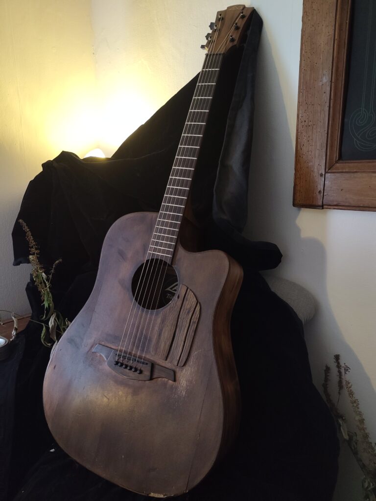 vue d'ensemble de la guitare